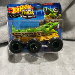 Hot Wheels Monster Trucks Big Rigs - Cage Rattler Toy